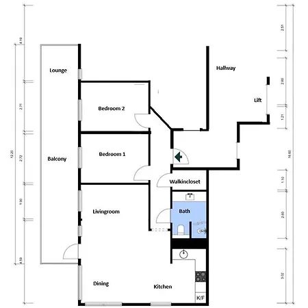 Pp1a-central-spacious,balcony, Family Withkids, Garage